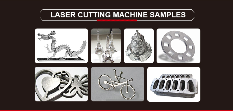 1000W 1500W 2KW 3000W 4KW cnc ocelový laserový řezací stroj